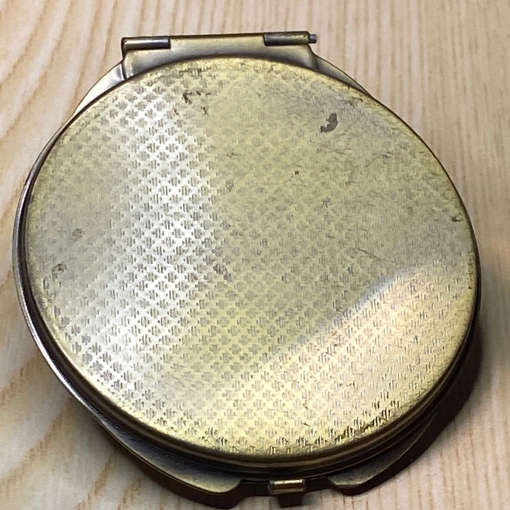 Vintage Luxury Compact Foldable Pocket Mirror - Picture 7 of 8